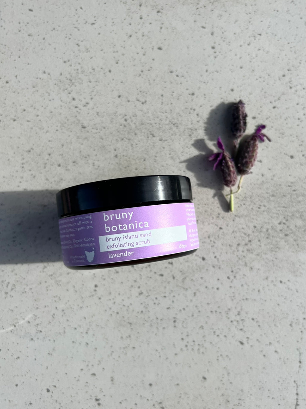 Bruny Island Sand Exfoliating Scrub - Lavender 165GM image 1