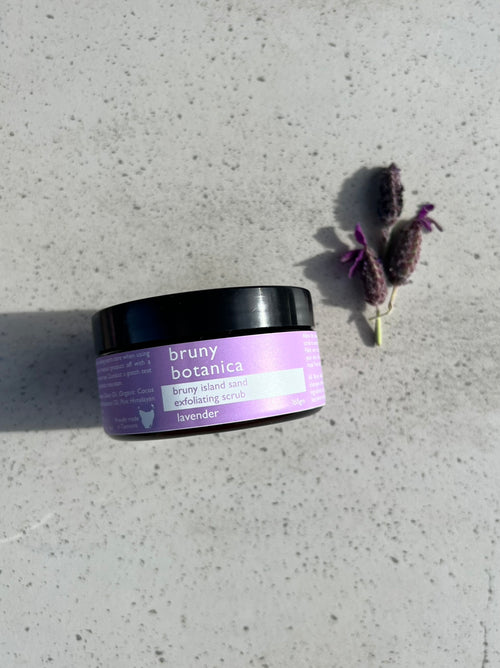 Bruny Island Sand Exfoliating Scrub - Lavender 165GM image 1